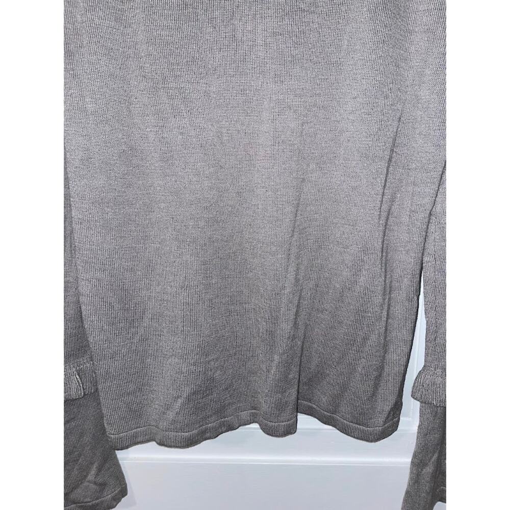 Grace Elements Beaded Sweater Flounce Sleeve Pull… - image 7